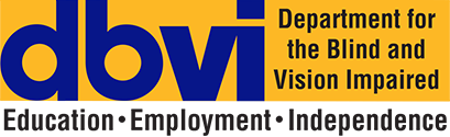 Logo for Department of the Blind and Vision Impaired